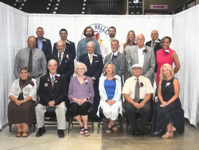 OVAV HOF dinner, inductions held